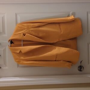 Express XS Yellow Blazer with Sinch Waist